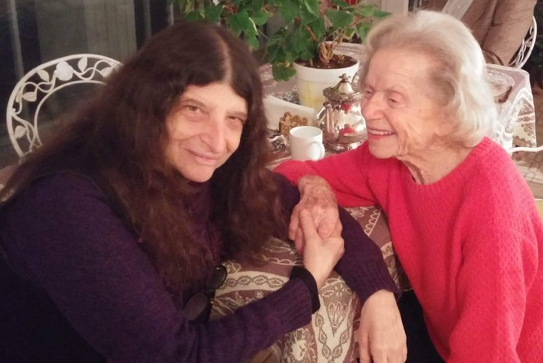 Judith & Flory in 2016 in Alexandria, VA